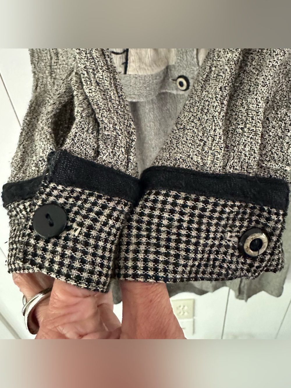 VTG 80s 90s Saint Germain Paris 3 Pc Set Skirt, Jacket & Top Sz L & XL - Picture 9 of 16